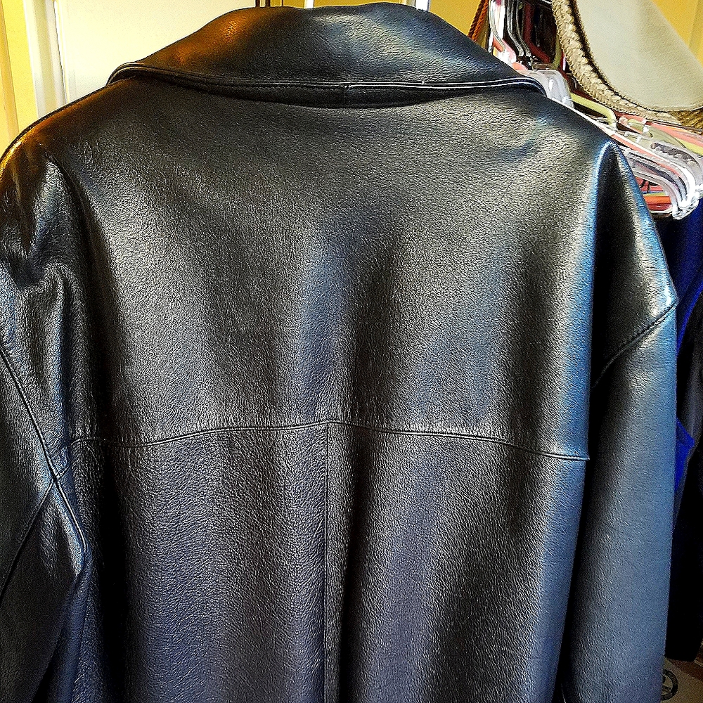Mens Designer Leather Jacket